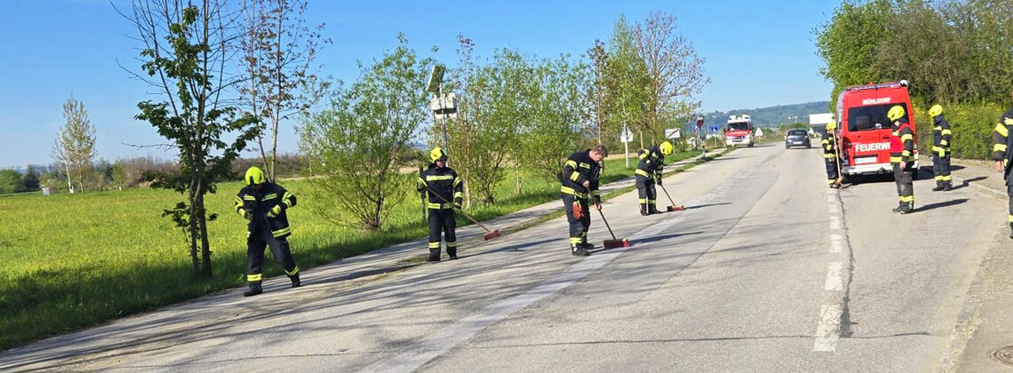 Sirenenalarm durch Ölaustritt in Pesenbach