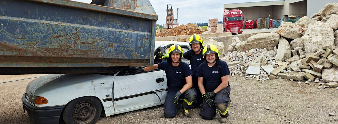 Ausbildung zum Thema „Sichern und Stabilisieren“